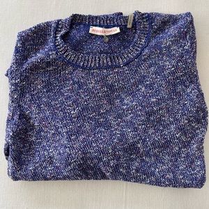 Rebecca Taylor Purple Cotton Sweater Medium